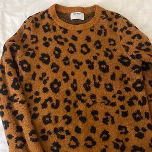 Old Navy Leopard Sweater